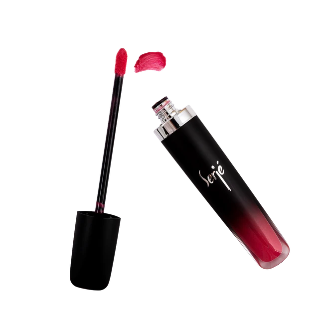 رژ لب مایع ابریشمی ساتین سرژه کد 201 (True Pink)