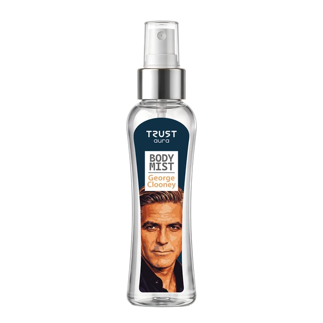 بادی میست مردانه TRUST aura مدل George Clooney