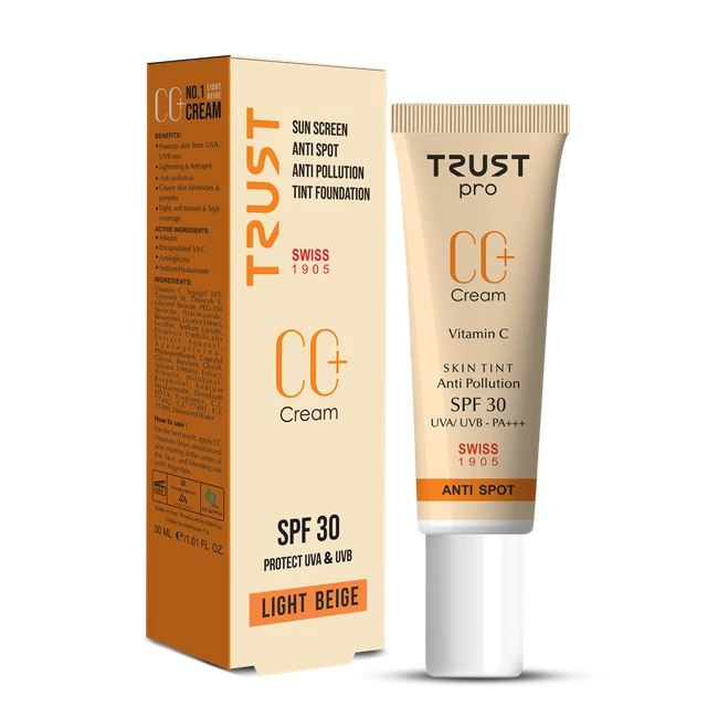 سی سی کرم پلاس تراست شماره 1 (بژ روشن)