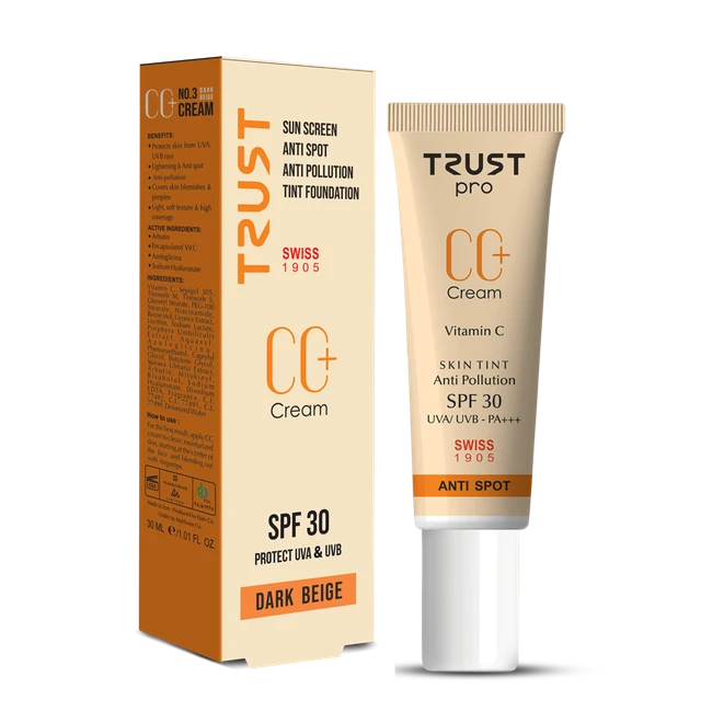 سی سی کرم پلاس تراست شماره 3 (بژ تیره)